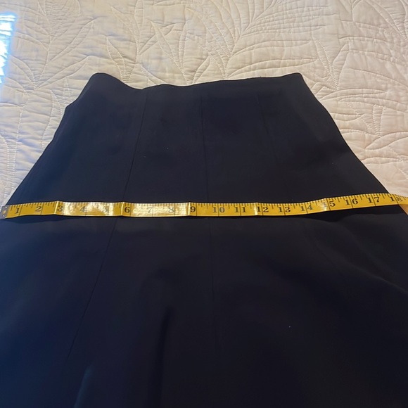 Loft Trapeze Black Skirt - Picture 6 of 7